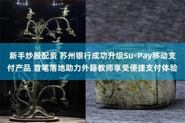 新手炒股配资 苏州银行成功升级Su-Pay移动支付产品 首笔落地助力外籍教师享受便捷支付体验