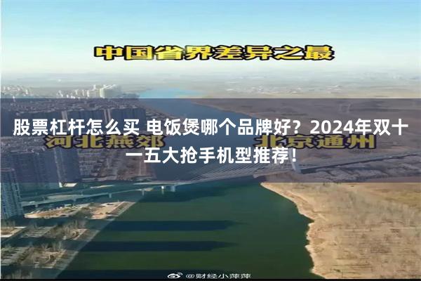 股票杠杆怎么买 电饭煲哪个品牌好？2024年双十一五大抢手机型推荐！