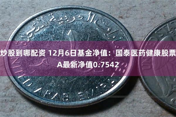 炒股到哪配资 12月6日基金净值：国泰医药健康股票A最新净值0.7542